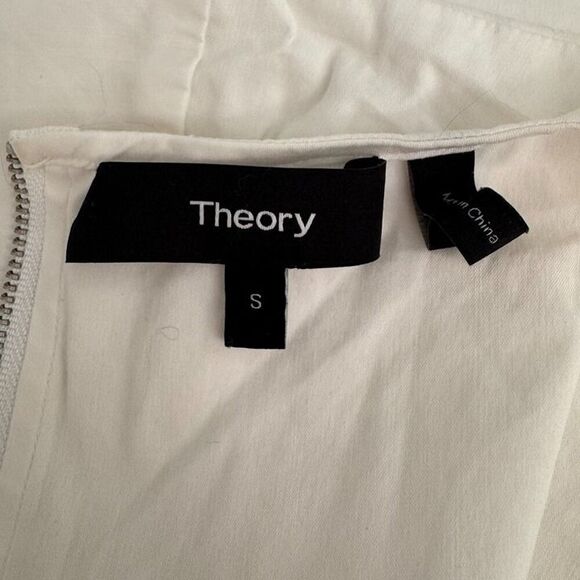 Theory Carrian Peplum Top, Size S - Picture 7 of 11